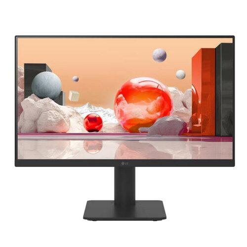 LG LG陰電子 23.8型 盛りだくさん固定ディスク(1920×1080) IPS USB Type-C 金棒引き内蔵(24MS570B-B)
