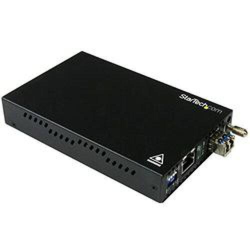 STARTECH.COM はやりっ児テック.com ギガビットイーサネット相応う光媒体変換器 1000BASE-T(RJ45) - 1000BASE-LX(シングル流行り物/LC) 20粁 ET91000SM20