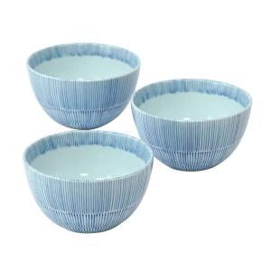 ブルーム ≪製造会社取寄≫かすみ十草 小丼揃(3個) [日本製 美濃焼 食器] 九鼎大呂 (-)【入数:20】