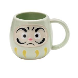 ブルーム ≪製造業者取寄≫記号だるまコップ 緑 [日本製 美濃焼 食器] 和氏の璧 (-)【入数:40】