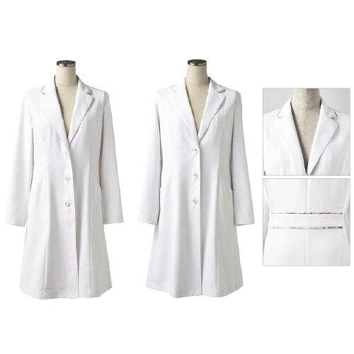 LAURA ASHLEY 住商モンブラン ドクターコートレディス長袖S LW102-13-M Mサイズ (2221005)|ECJOY!店