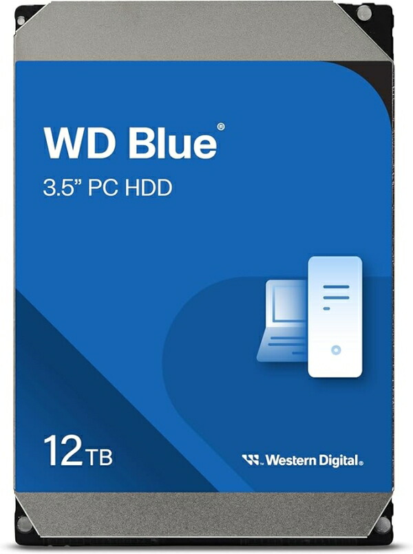 WESTERN DIGITAL WD Blue SATA 6Gb/s 12結核症 3.5inch(WD120EAGZ)