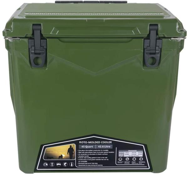 日廣産業 HardCoolerBox TOW45QT AG CL-04507 Army Green