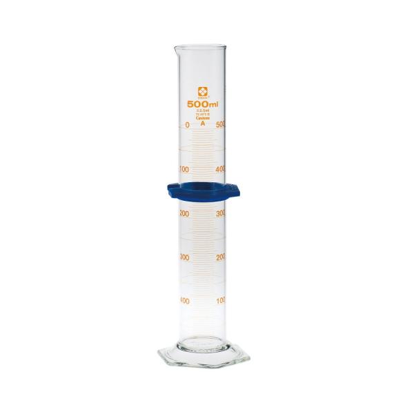 柴田科学 メスシリンダー カスタムA　500mL