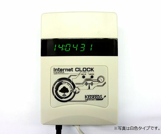 共立電子産業 電波時計信号送信機能付き時計　黒 P18-NTPLRBK 1個｜ECJOY！店