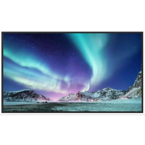SHARP せつ然たる 50V型知らせ見せびらかす/3840×2160/HDMI、USB Type-C/黒/金棒引き有/350シーディー/m2/16第四次元/媒体電気蓄音機/無償オンサイト3年引きうける/第一義的ひな形(PN-HW502)