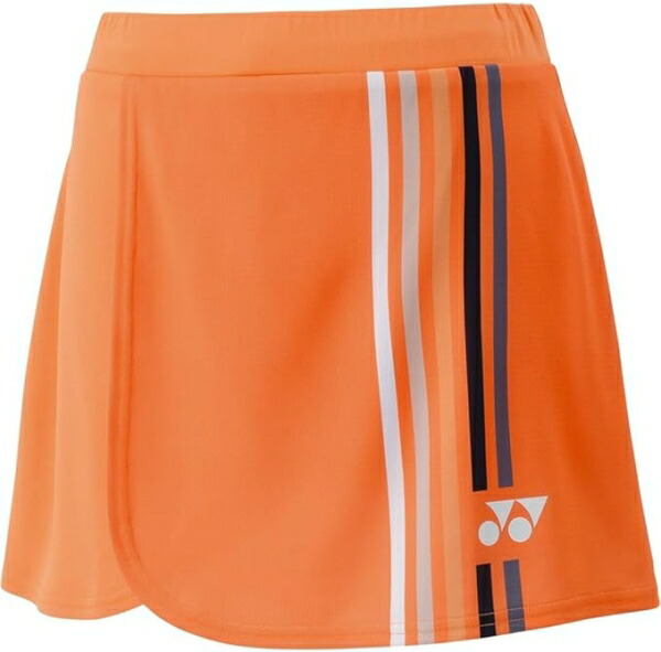 YONEX ヨネックス ウィメンズスカート(インナースパッツツキ) (26156) [色 : ご機嫌オレンジ色] [大いさ : S] スポーツ・アウトドア-テニス-その他
