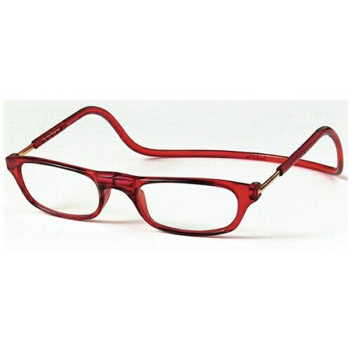 OHKEI OPTICAL(オーケー光学) オーケー光学 老眼鏡クリックリーダー レギュラー RE レッド+1.50 (1769493)
