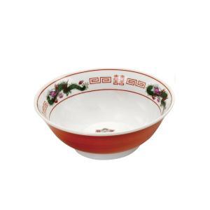 ブルーム ≪メーカー取寄≫昔ながらの ラーメン鉢 朱巻龍[日本製 美濃焼 食器] (-)【入数:40】｜ECJOY！店