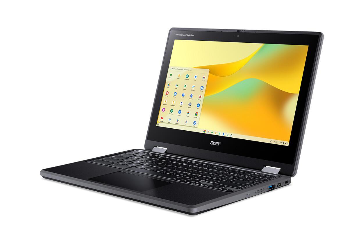日本エイサー R756TN-N14N ACER Chromebook Spin 511 (光学ドライブなし/ペン付) Chrome OS 11.0～11.9型（インチ） N100 メモリ4GB eMMC 32GB 1366×768 Webカメラ有り Bluetooth v5.0 Office無し 1.0～1.5kg ブラック系
