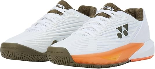 YONEX ヨネックス パワークッションエクリプション5MAC (SHTE5MAC) [色 : 白いこと/赤銅色] [大きさ : 22.5]