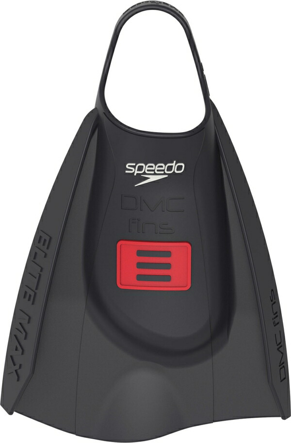 Speedo(機敏さ) DMC_ELITE_MAX_FIN (SE42502) [色 : 黒いこと] [大いさ : L]