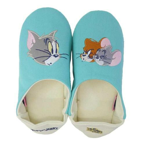 丸眞 トムとジェリー パステルポイント ルームシューズ スリッパ (4105073300)【入数:3】