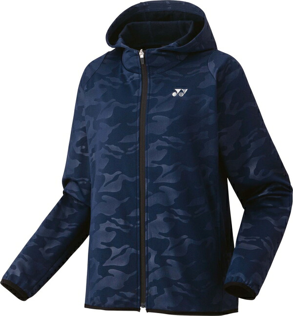 YONEX ヨネックス ウィメンズニットウォームアップパーカー (58115) [色 : ネイビーブルー] [サイズ : O]