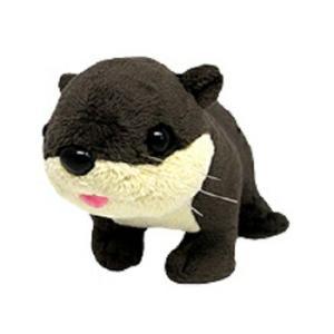 三英取り引き(Sanei Boeki) ぬいぐるみ ぷるるん毛の荒物 カワウソ (62372)【入数:6】