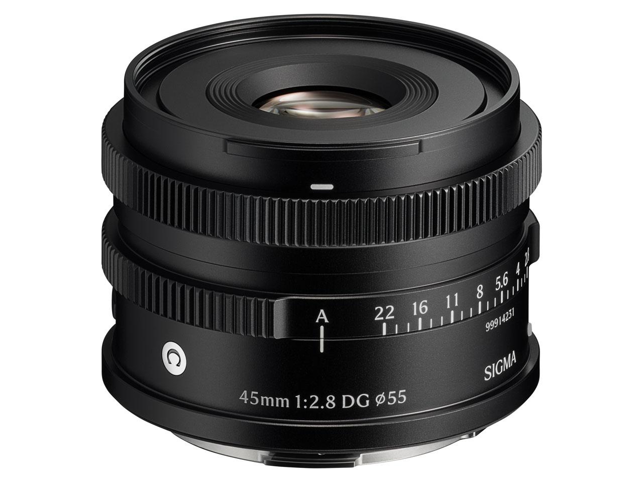 SIGMA シグマ 45/2.8 DG (C) ブラック Lマウント