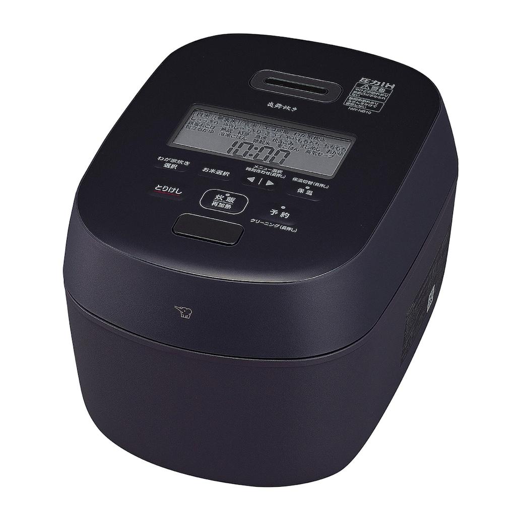 ZOJIRUSHI 象印 NWNB10 剪断応力IH炊飯ジャー 炎舞炊き スレート黒いこと NW-NB10 [5.5合 /剪断応力IH]