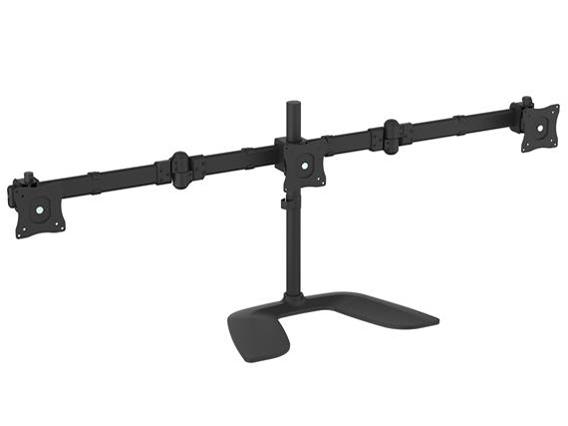 STARTECH.COM 3面液晶モニタースタンド 多関節アーム トリプルLCDディスプレイVESAスタンド【ARMBARTRIO2】