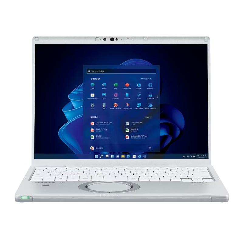 PANASONIC パナソニック CF-FV4A11AS Panasonic Lets note CF-FV4カスタマイズ Windows 11 Pro 14.0型（in） Core i5 記憶装置16GB SSD 256GB 2160×1440 Web写真機有り Bluetooth v5.1 Office絶無 1.0～1.5kg しろがね色系