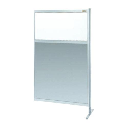 サカエ パーティション 連結 透明塩ビ アルミ板タイプ 1500×1550mm NAE-55FR (2230529)
