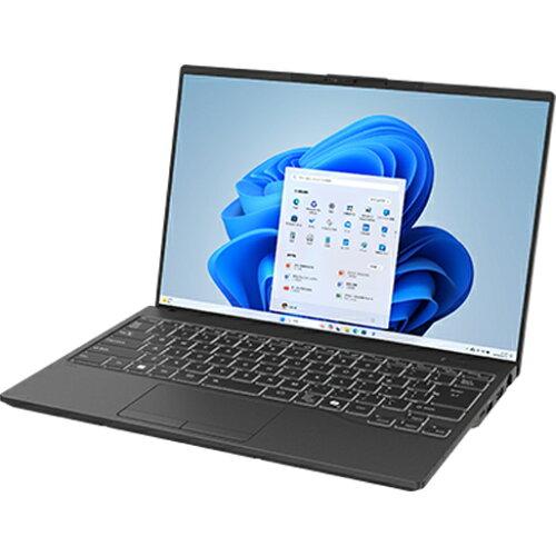 FUJITSU 富士通 FMVU77K3BA 富士通 万覚え帳マイコン FMV Note U Windows 11 Home 14.0型（in） Core Ultra7 記憶装置16GB SSD 512GB 1920×1200 Web写真機有り Bluetooth v5.4 Office有り(試すこと版) 1.0kg未満 黒いこと系