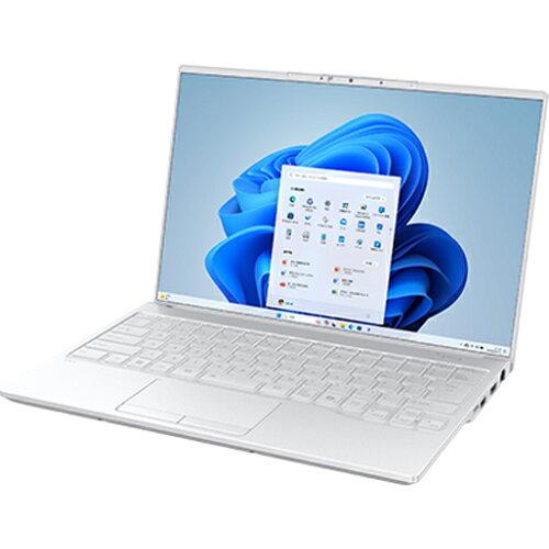 FUJITSU 富士通 FMVU77K3WA 富士通 万覚え帳マイコン FMV Note U Windows 11 Home 14.0型（in） Core Ultra7 記憶装置16GB SSD 512GB 1920×1200 Web写真機有り Bluetooth v5.4 Office有り(試すこと版) 1.0kg未満 しろがね色系