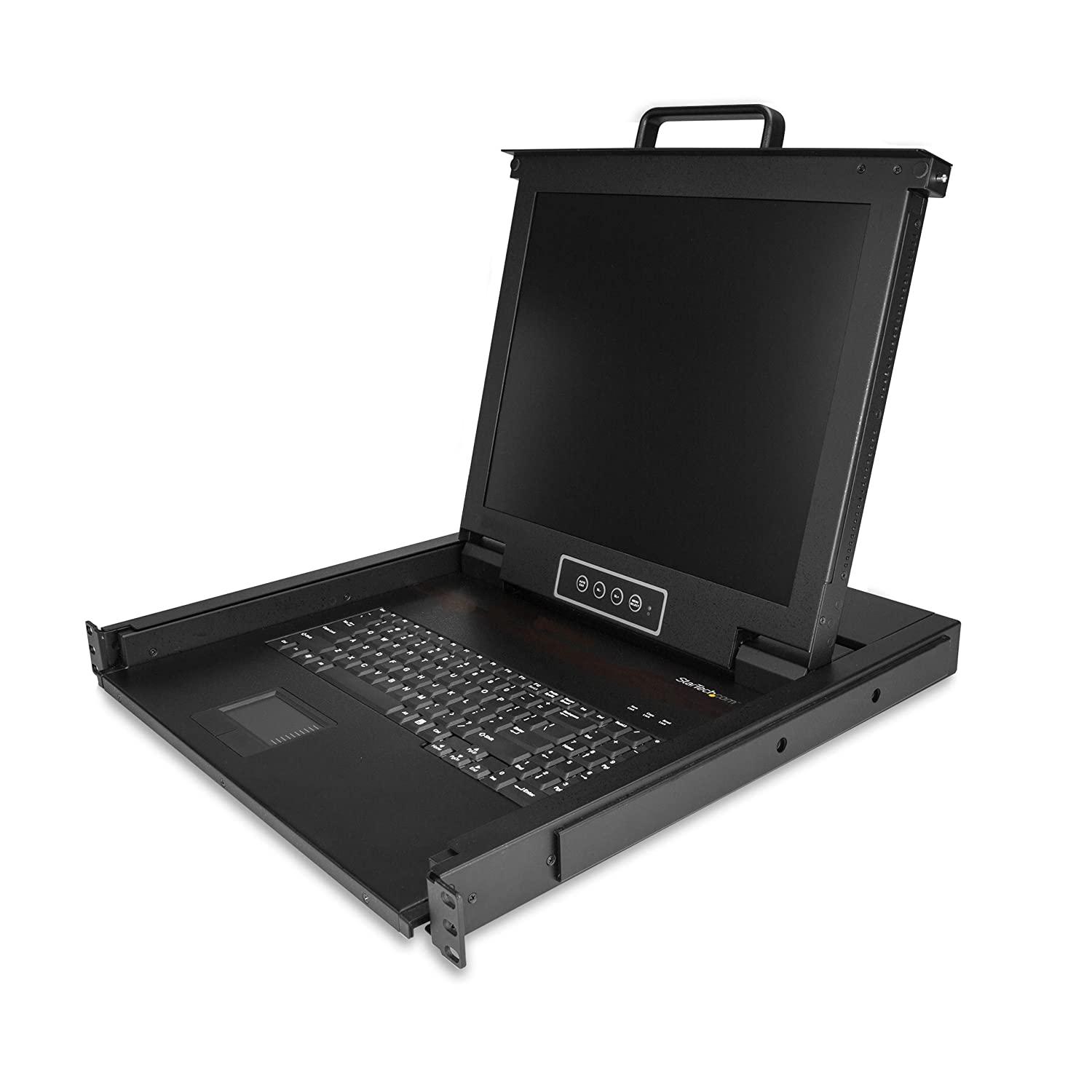 STARTECH.COM ラックマウント対応シングルKVMコンソール 17インチ 1U RKCONS1701(RKCONS1701)｜ECJOY！店