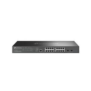 TP-LINK Omada 2.5G 16界面＆10GE SFP+ 2界面 L2+ マネージスイッチ(PoE+8界面積み上げる)(SG3218XP-M2(UN))