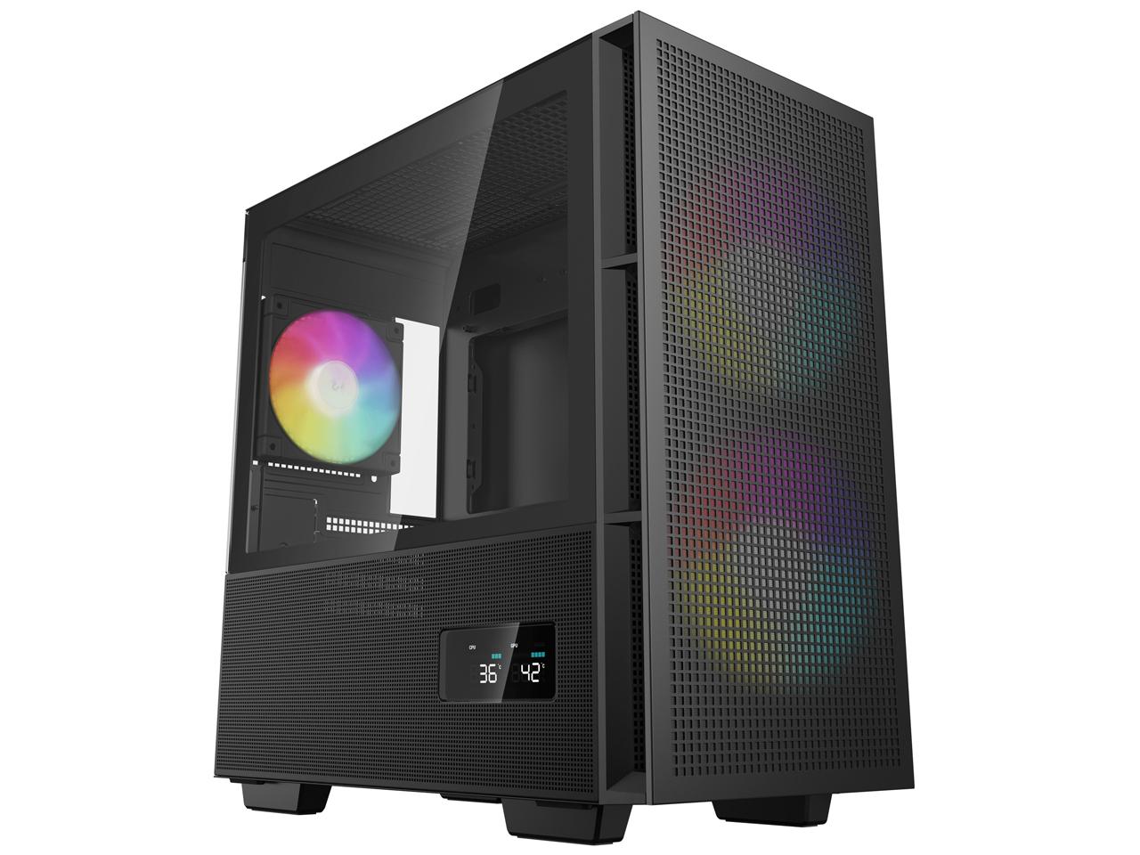 アスク RCH360BKAPE3DG1 PCケース [Micro ATX /Mini-ITX] CH360 DIGITAL ブラック R-CH360-BKAPE3D-G-1｜ECJOY！店