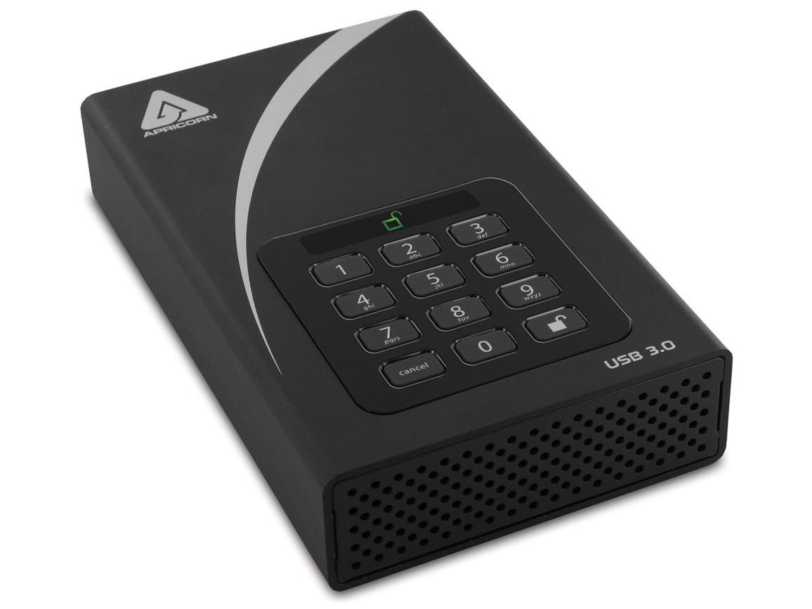 アスク Aegis Padlock DT - USB 3.0 Desktop Drive ADT-3PL256-2000 (R2)(ADT-3PL256-2000 (R2))