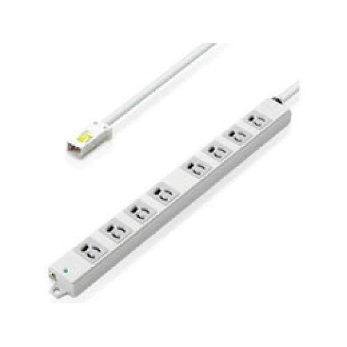ELECOM エレコム ハーネスタップ　8口　抜けどめあり　5m T-WHRM3850LG/RS 1個
