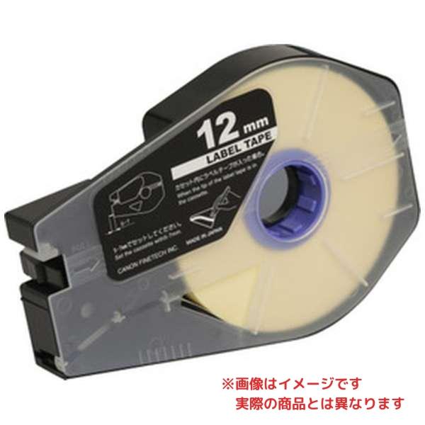 CANON 加農砲 付け札磁気テープテープ 12mm×30m 白(TM-LTC12W)