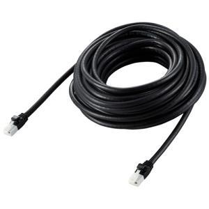 ELECOM エレコム ツメ折れ防止LANケーブル(CAT6A)10m/ブラック/5本パック(LD-GPAT/BK10EX5)