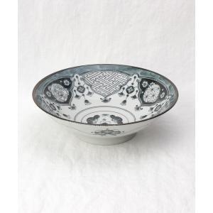 アワサカ ≪メーカー取寄≫【Shonzui】染付瓔珞紋 サラダめん鉢 [日本製 美濃焼 食器 陶器] (-)【入数:10】｜ECJOY！店
