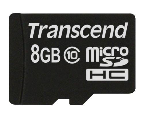トランセンドジャパン Transcend microSDHCカード 8GB Class10 変換アダプタ無し TS8GUSDC10