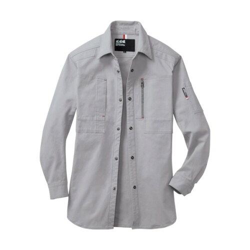 XEBEC ジーベック ジーベック(XEBEC) 2293 現場服ストレッチ長袖シャツ モクグレー M (1993612)