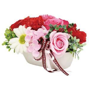 罌粟名古屋(Poppy Nagoya) 石ケンお花 カレン ポット取り合わせる瀬戸もの 5色合い(12個アソート)せつ然たる容れもの付き添い人 BL/OR/PK/RB/RD (S-122RD)【入数:24】