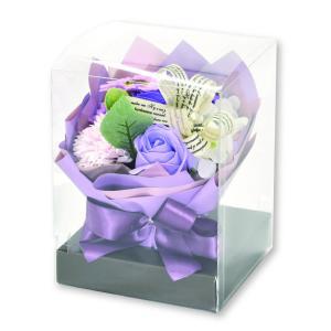 罌粟名古屋(Poppy Nagoya) 石ケンお花 4色合いサクラ色胸花(12個アソート)PK/PU/RD/YE 色任じる可 (SH-042PU)【入数:24】