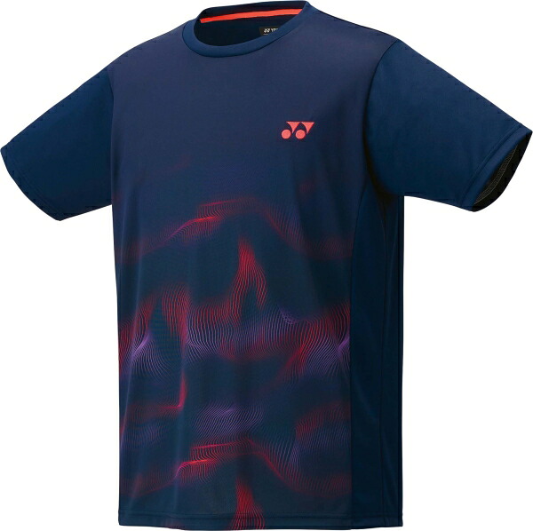 YONEX ヨネックス ユニゲームシャツ(フィットスタイル) (10679) [色 : ネイビーブルー] [サイズ : S]