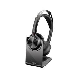 Poly 天々書き割り Voyager Focus 2 申し受ける照明ランプ USB-C+A/Cアダプター 両耳(9T9J5AA#AC3)