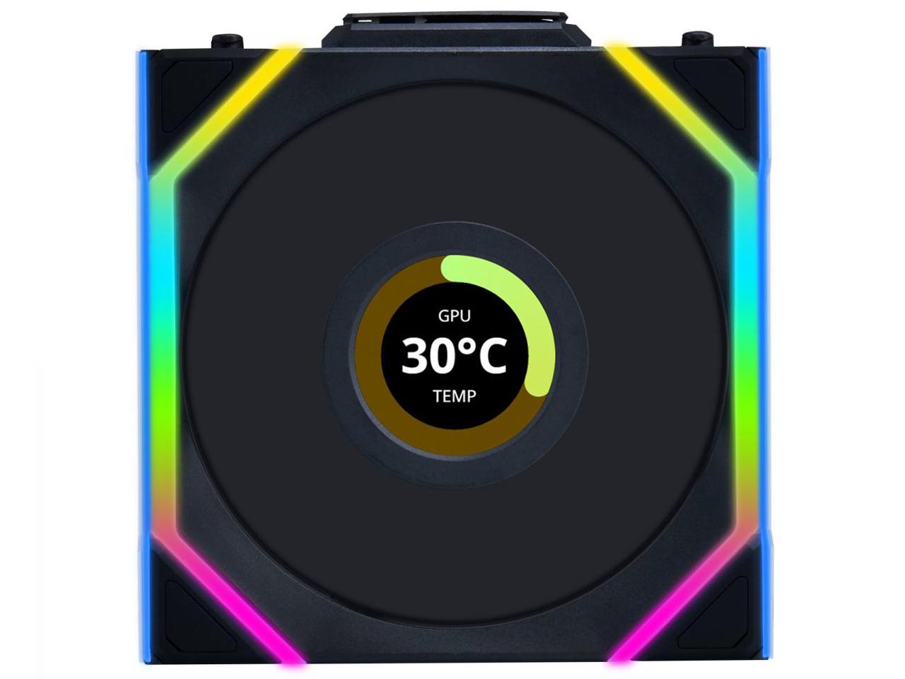 LIAN LI UF-SL120-LCD-WLS-1B