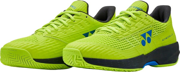 YONEX ヨネックス パワークッションアドアクセルジュニアAC (SHTAAJA) [色 : フレッシュライム] [サイズ : 24.0]