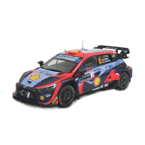 国際貿易(Kokusaiboeki) イクソモデル B ヒョンデ i20 N RALLY1 23モンテカルロ 1/18スケール 6 D.Sordo/C.Carrera 18RMC153B (1958093)