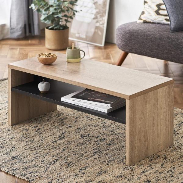IRISOHYAMA アイリスオーヤマ アイリスオーヤマ リビングテーブル テーブル デスク LTB-890W ライトナチュラル 幅89cm