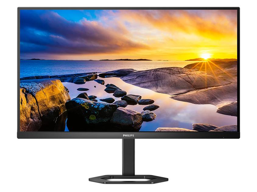 【店卸し資産限即納】PHILIPPS フィリップス 液晶見せびらかす 27型/2560×1440/DisplayPort、HDMI/黒いこと/金棒引き:なし/5年歳盛りだくさん引き受ける/省リソース化包み/昇降照明ランプ