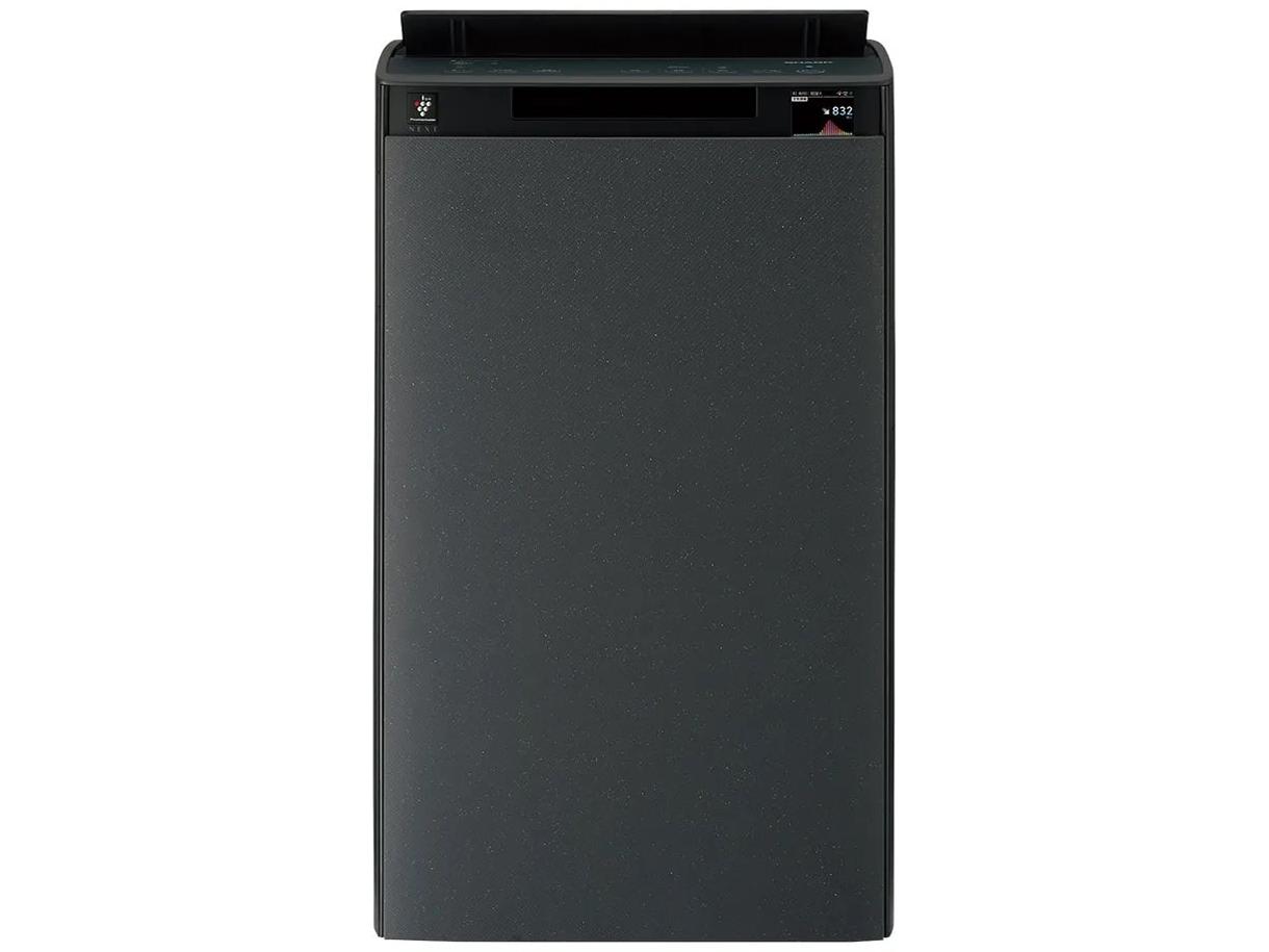 SHARP 小ざかしい プラズマクラスター加湿空気の状態汚れのない機 薄墨色系 KI-UX100-H [当てはめる畳数:46畳 /最大限度当てはめる畳数(加湿):31畳 /除湿役立つことなし]