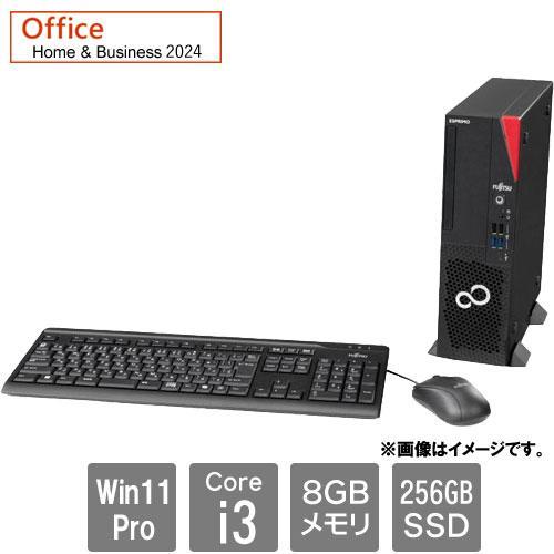 FUJITSU 富士通 FMVD6100KP 富士通 ESPRIMO D7015/TX Windows 11 Pro Core i3 記憶装置8GB SSD 256GB 省空白文字 Office有り ODD有り 鍵盤/二十日鼠嘱する