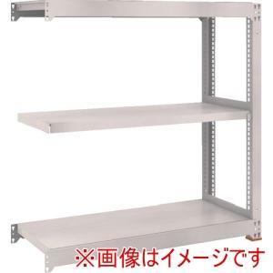 TRUSCO トラスコ中山 TRUSCO スチールラック M5型中量棚 900X471XH2100 3段 連結 免震樹脂ベース付 ネオグレー ネオグレー (M57353BSFC 8000NG)|ECJOY!店