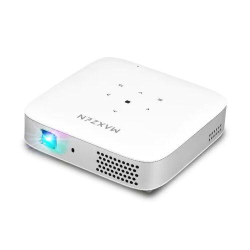 MAXZEN(マクスゼン) ポータブルスマートプロジェクター(白いこと)MP-D10HC WH MP-D10HC WH