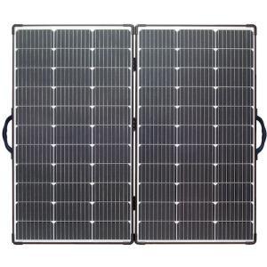 富士倉 ポータブルソーラーパネル BA-SP200BS(最終生産物200W DC19.1V /MC4繋ぎ/雨合羽動作IP65) BA-SP200BS